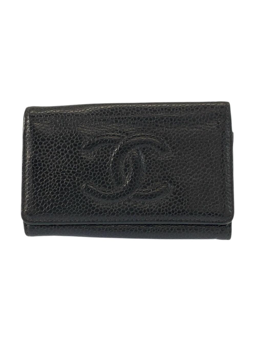 Chanel Leather Coco Mark Key Case #357931C86B